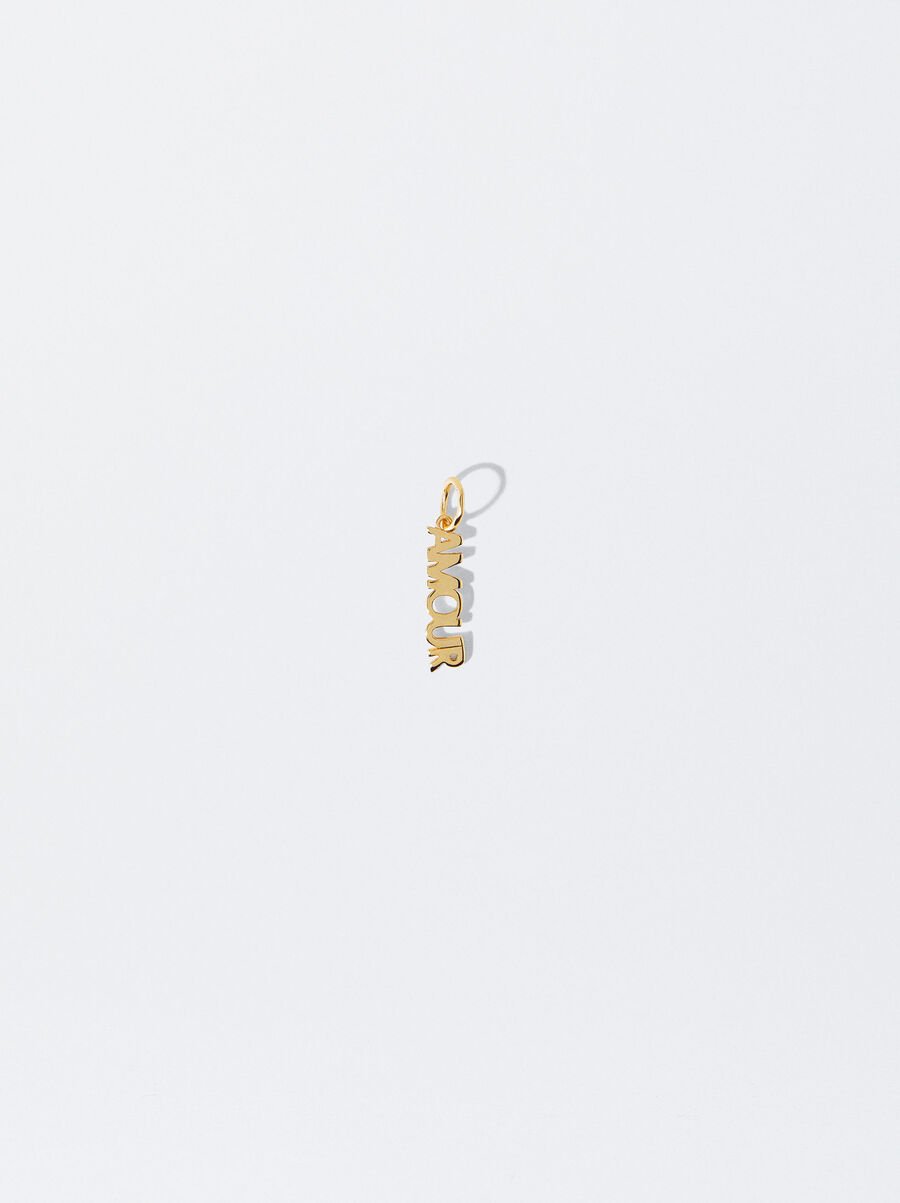 Charm AMOUR - sterling silver 925