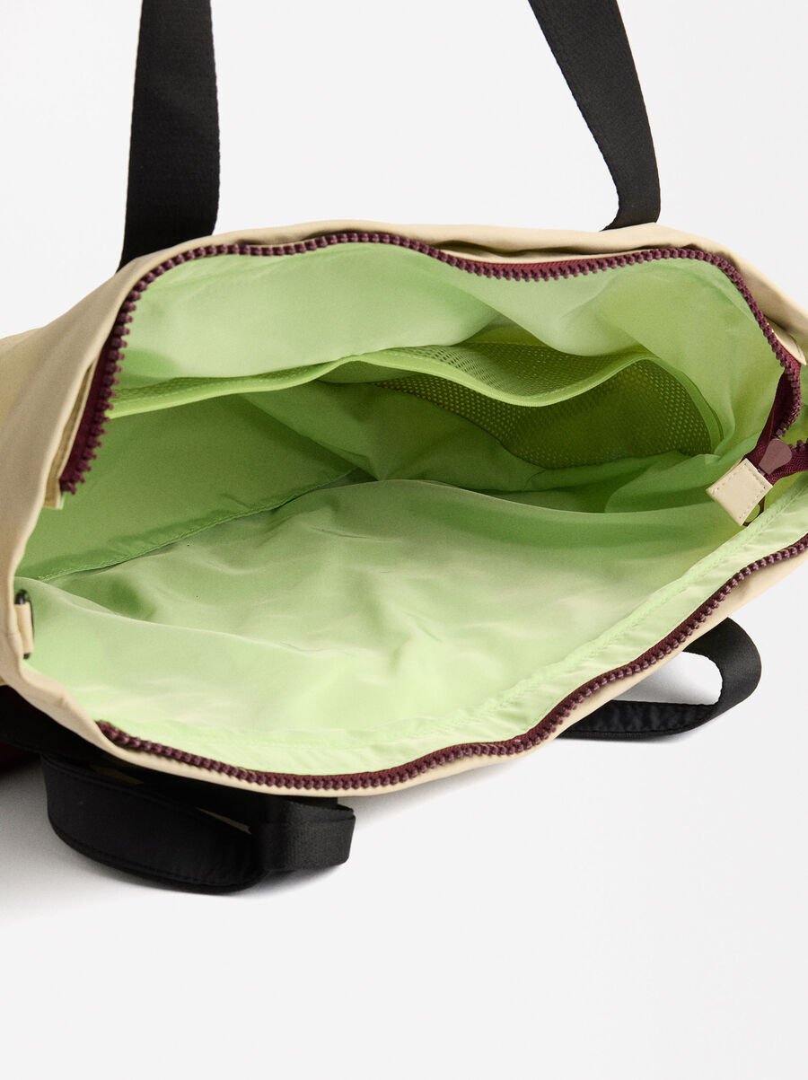 Nylon weekend bag