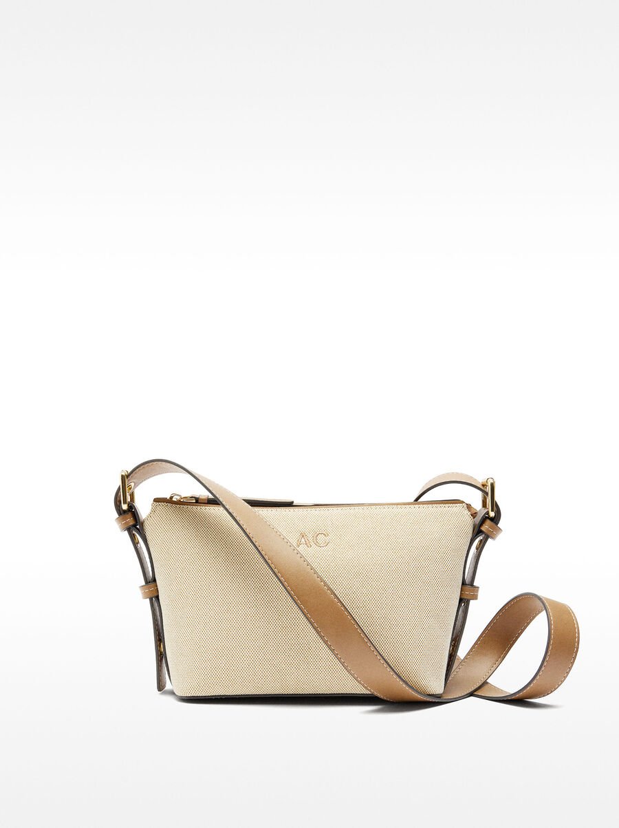 Sac bandoulière en tissu rectangulaire 