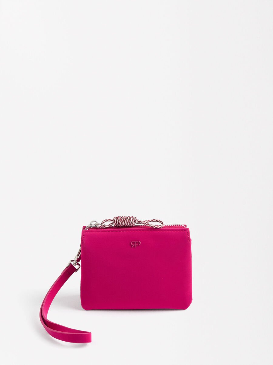Soft texture coin pouch