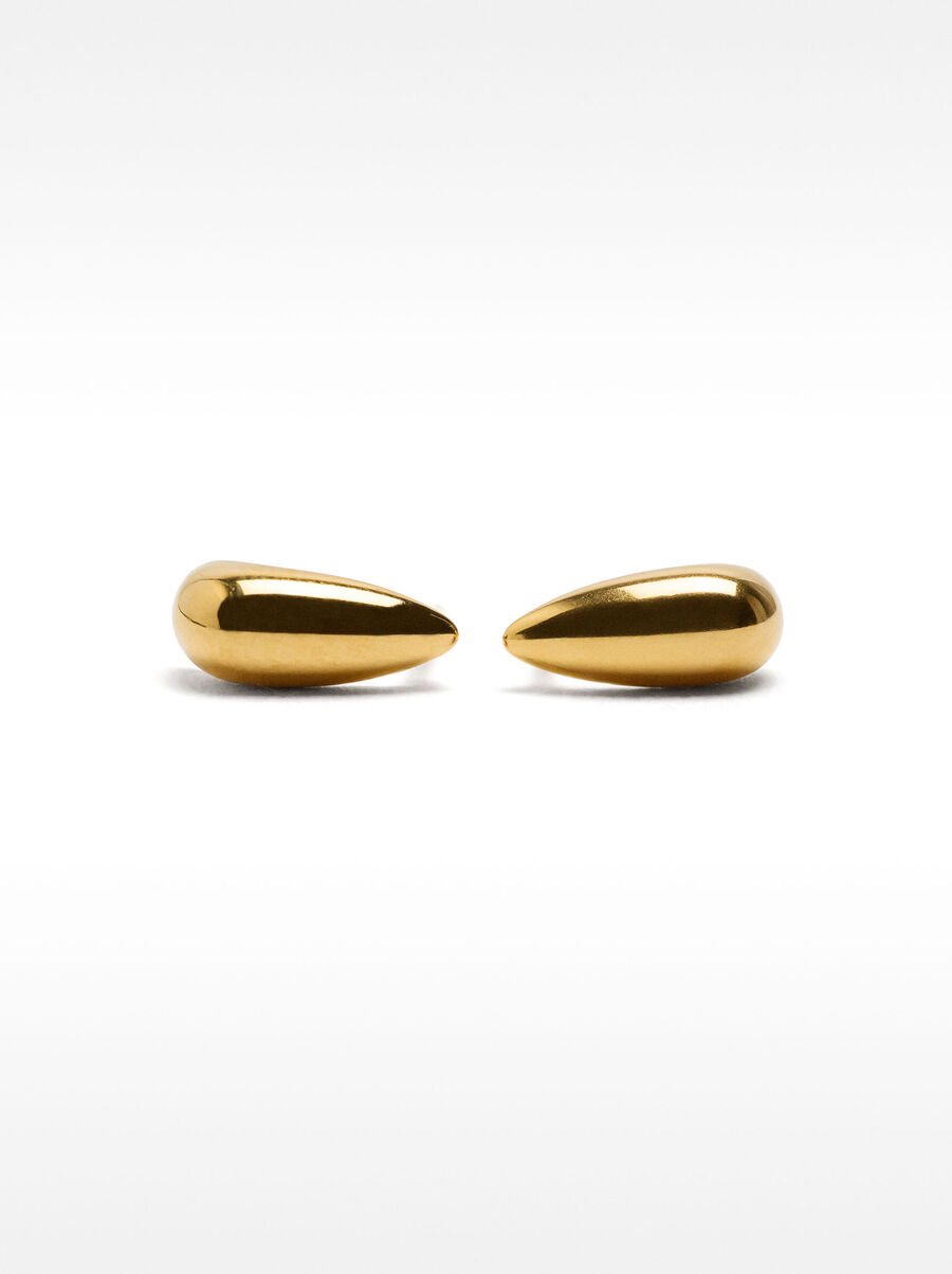 Teardrop earrings – stainless steel
