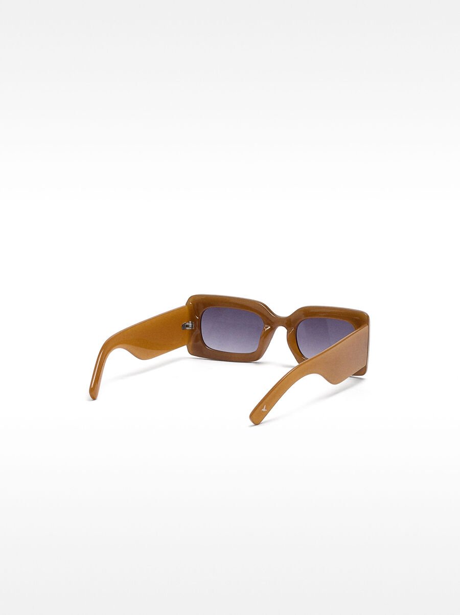 Rechteckige Sonnenbrille