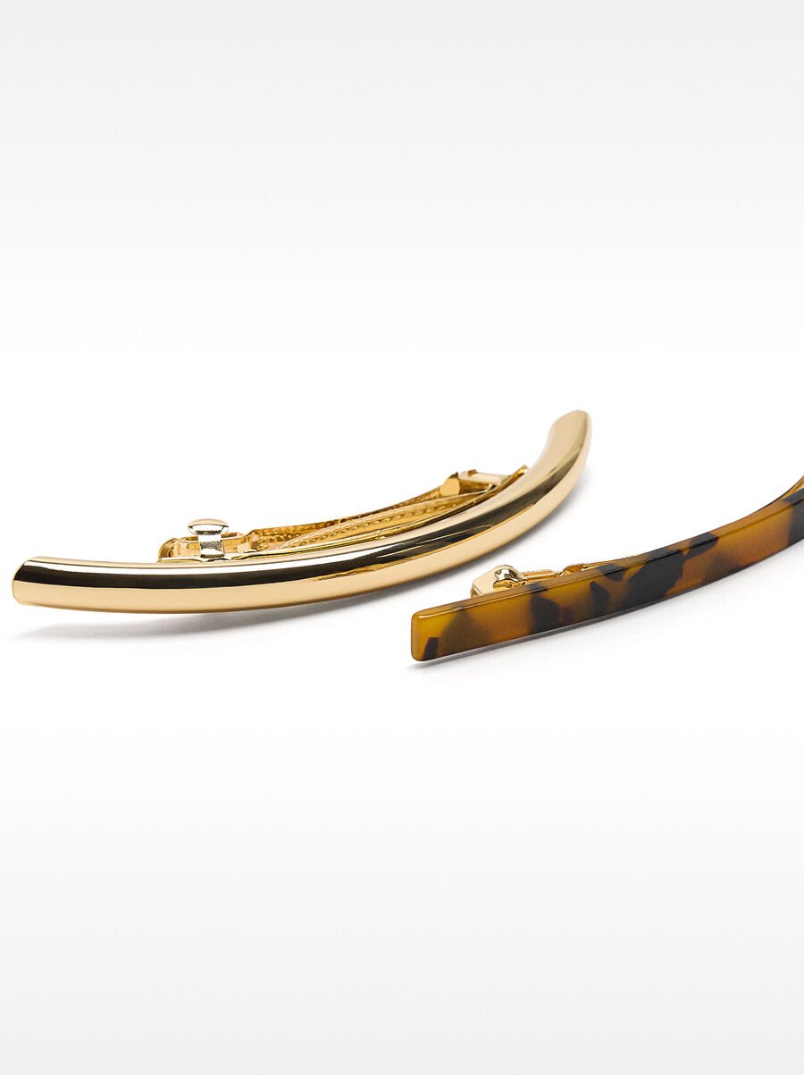 Set of bar French clips