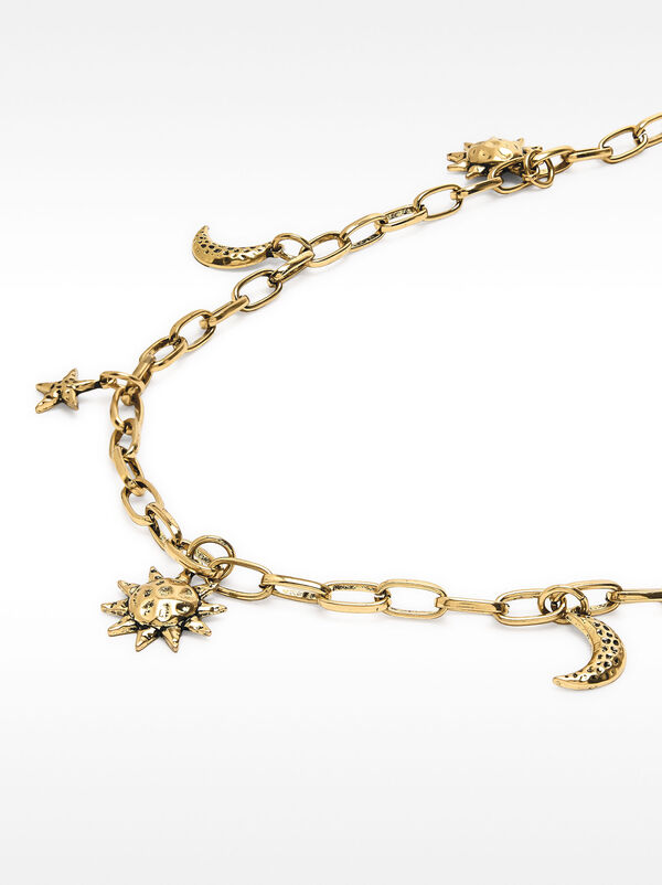 Ceinture en maillons avec charms