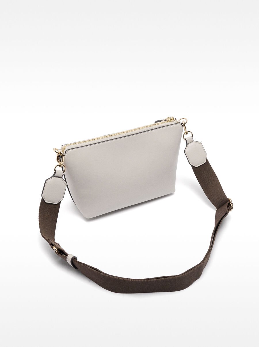 Perforated crossbody bag