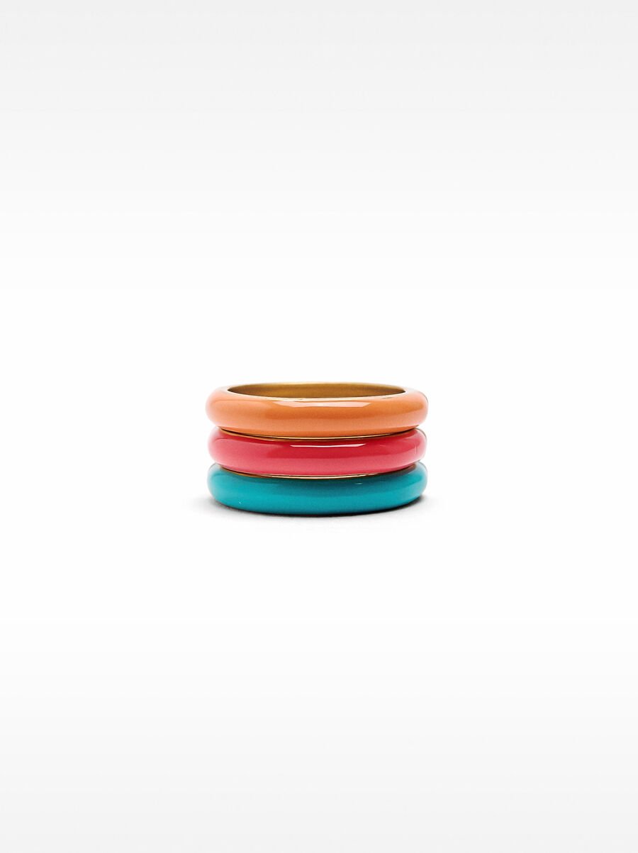 Enamel Ring Set
