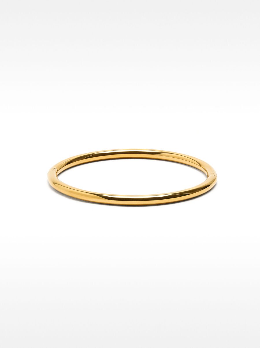 Bracelet lisse tubulaire - acier inoxydable