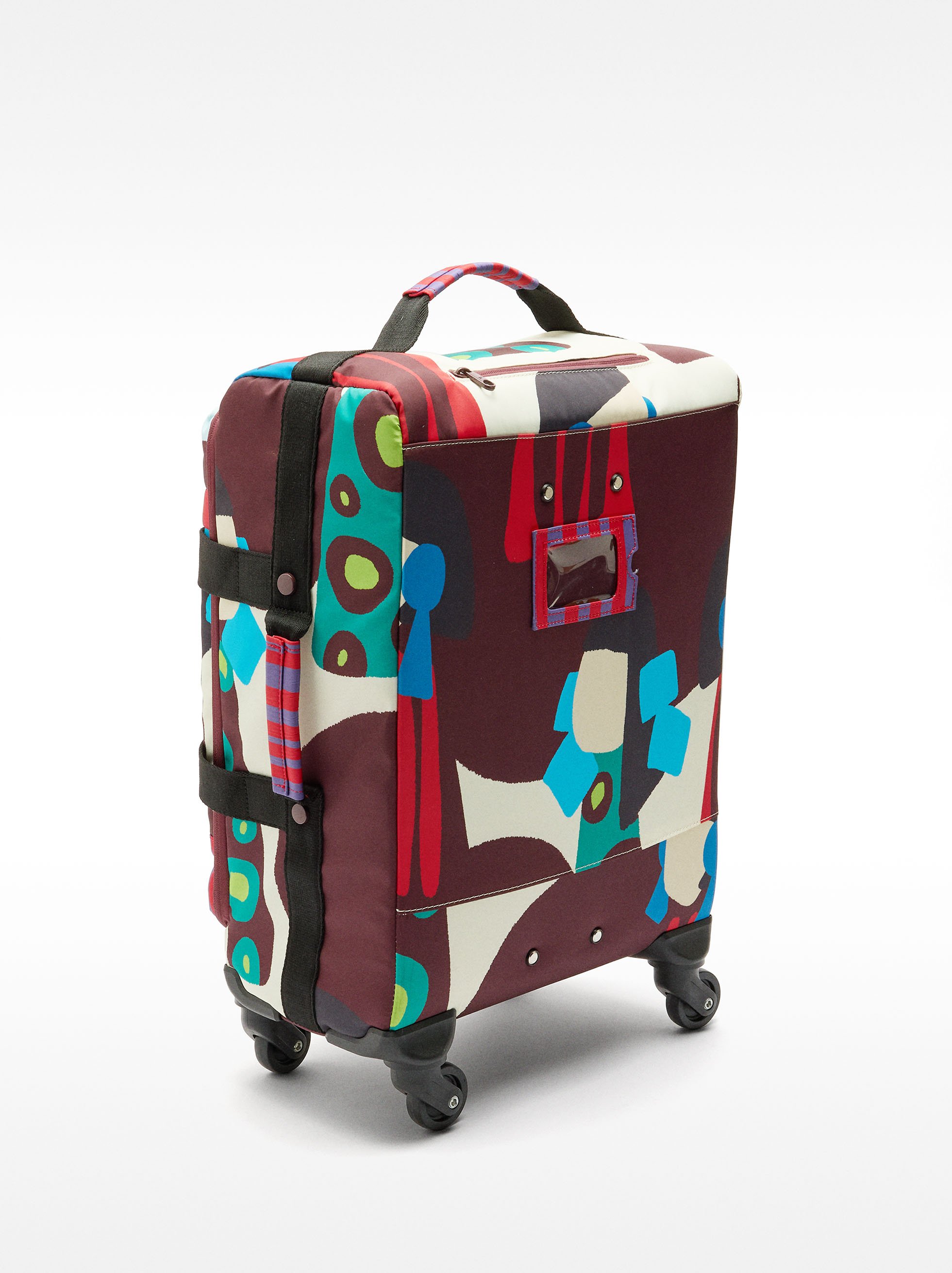 Printed nylon trolley image number 1.0